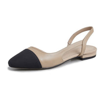 Salto Baixo Slingback Doce Violeta Feminino em Couro Legítimo DV23032